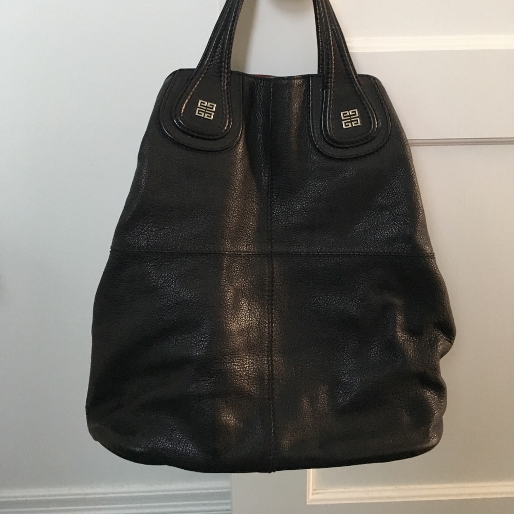 Givenchy Nightingale pebbled leather Shopper Tote